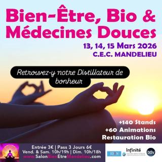 Pendant trois jours cette fin de semaine (du vendredi 13 au dimanche 15 mars), notre Distillateur de bonheur se fera un plaisir de vous accueillir sur notre stand des Senteurs du Claut. Le cadre = le Salon Bien Être, Bio et Médecines Douces au palais des congrès de Cannes Mandelieu Comme toujours, vous pourrez vous poser pour aller à la rencontre sensorielle de nos produits ou/ et échanger avec Christophe. Nous comptons sur vos belles présences. Belle semaine à Vous ☀️ #lessenteursduclaut #aromacologie #natureetprogrès #simples #bioetlocalcestlidéal