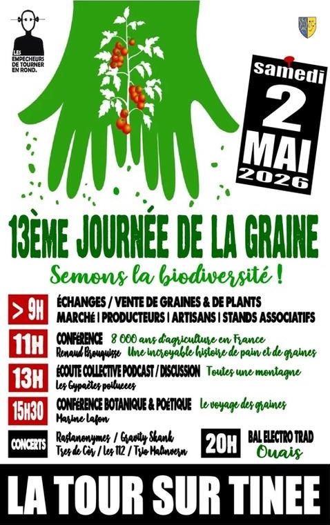 Fête de la Graine à La Tour sur Tinée, 2 mai 2026